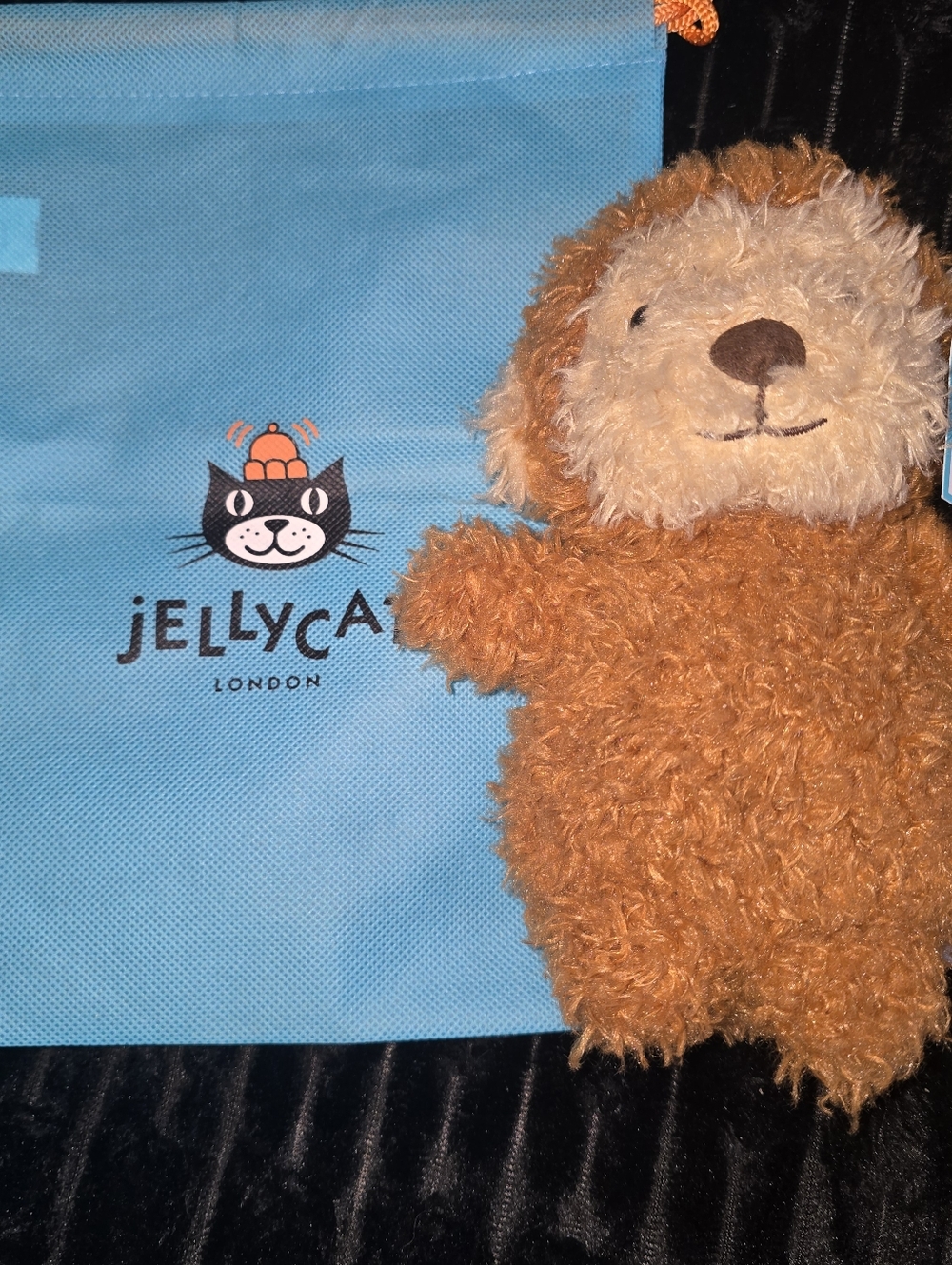 JELLYCAT LONDON LITTLE MONKEY🐒 - NEW W/STORAGE POUCH